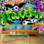 Fototapetti - Football Graffiti