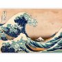 Itseliimautuvat fototapetit - Hokusai: The Great Wave off Kanagawa (Reproduction)