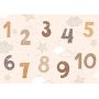 Itseliimautuvat fototapetit - Numbers Among Snowflakes