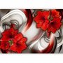 Itseliimautuvat fototapetit - Amaryllis - Ballad of the Red