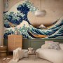 Fototapetti - Hokusai: The Great Wave off Kanagawa (Reproduction)