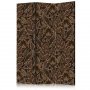 Sermi - Dense Vegetation - Botanical Patterns in Illustrative Style Brown