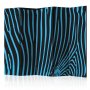 Sermi - Zebra pattern (turquoise) II