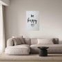 Juliste - Be Happy