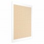 Juliste - Lines and Noise - a wavy grid in shades of orange