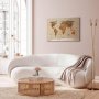 Taulu - World Map: Beige Chic