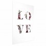 Juliste - Love in Flowers
