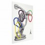 Juliste - Collage Graphic - Discus Thrower - Sculpture
