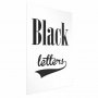 Juliste - Black Letters
