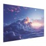 Juliste - Night Concert in the Mountains: Clouds Illuminated by the Last Rays of the Sun