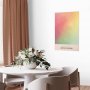 Juliste - Cherry Breeze - Pastel Gradient in Soft, Retro Colors
