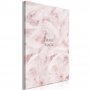 Taulu - Pink Feathers (1 Part) Vertical