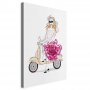 Taulu - Girl on a Scooter (1 Part) Vertical