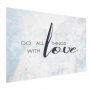 Juliste - Do All Things with Love