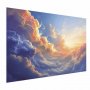 Juliste - Sunset Over a Cloudy Sea: A Wonderful Symphony of Colors