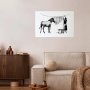Juliste - Banksy: Zebra Washing