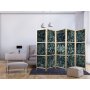 Japanilainen sermi - Oriental Pattern Carpet - Emerald Ornaments and Worn Patterns