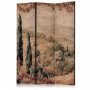 Sermi - Landscape with Cypresses - Old Tapestry with Mediterranean Vegetation