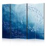 Sermi - Schools of Fish - Luminous Clusters of Fish in Blue Colors Among Sea Depths