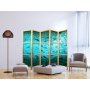 Japanilainen sermi - Underwater Paradise - Numerous Schools of Fish in a Beautiful Turquoise-Blue Depth Illuminated by t