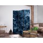 Sermi - Abstract Ornaments - Dark Blue Victorian Leaves