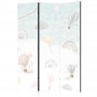Sermi - Balloons in the Sky - Balloons in Pastel Colors Flying in a Cloudy Sky - Among Rainbows and Stars