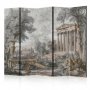 Sermi - Antique Landscape - Greek Temple on a Hill Among Lush Vegetation