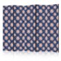 Sermi - Sunny Patterns - Repeating Sun Motif on a Navy Background
