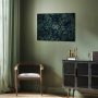 Taulu - Oriental Pattern Carpet: Emerald Ornaments and Worn Patterns