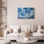 Taulu - Blue Sky Breaking Through White Fluffy Clouds