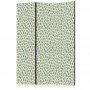 Sermi - Giraffe Pattern - Animal Pattern in Turquoise Spots on a Light Background