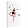 Taulu - Rhythmic Gymnastics - Illustration of a Woman With a Ribbon