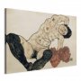 Taulu - Liegender Akt mit gelbem Handtuch (Egon Schiele)