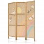Japanilainen sermi - Holiday Sky - A Rainbow on a Sunny Day and Flying Birds
