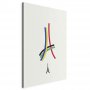 Taulu - Eiffel Tower - Colorful Graphics - Abstraction