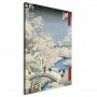Taulu - Drum bridge and Setting Sun Hill at Meguro from the series  (Utagawa Hiroshige)