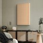 Taulu - Waving Lines - Creamy Grid on a Noisy Pastel Background