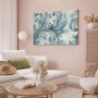 Taulu - Stone Baroque Ornaments in Light Shades of Gray-Blue