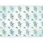 Fototapetti - Mint nature - uniform pattern in floral motif with green leaves