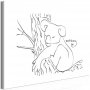 Taulu - Quiet Charm of Nature (1-part) - Sleeping Koala in Black and White