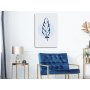 Taulu - Blue Feather (1 Part) Vertical