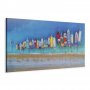 Taulu - Colourful Boats (1 Part) Narrow