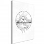 Taulu - Mountain Drawing (1 Part) Vertical