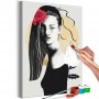 DIY kangas maalaus - Chinese Beauty