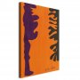 Taulu - Henri Matisse – Black and Violet Arabesques on Orange