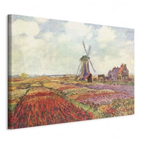 Taulu - Claude Monet – Tulip Fields with Windmill