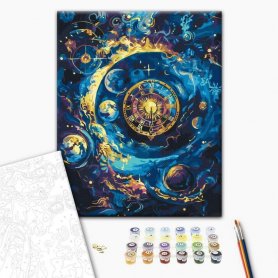 DIY kangas maalaus - Eternity