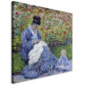 Taulu - Claude Monet – Madame Monet and Her Son