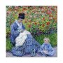 Taulu - Claude Monet – Madame Monet and Her Son