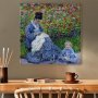 Taulu - Claude Monet – Madame Monet and Her Son